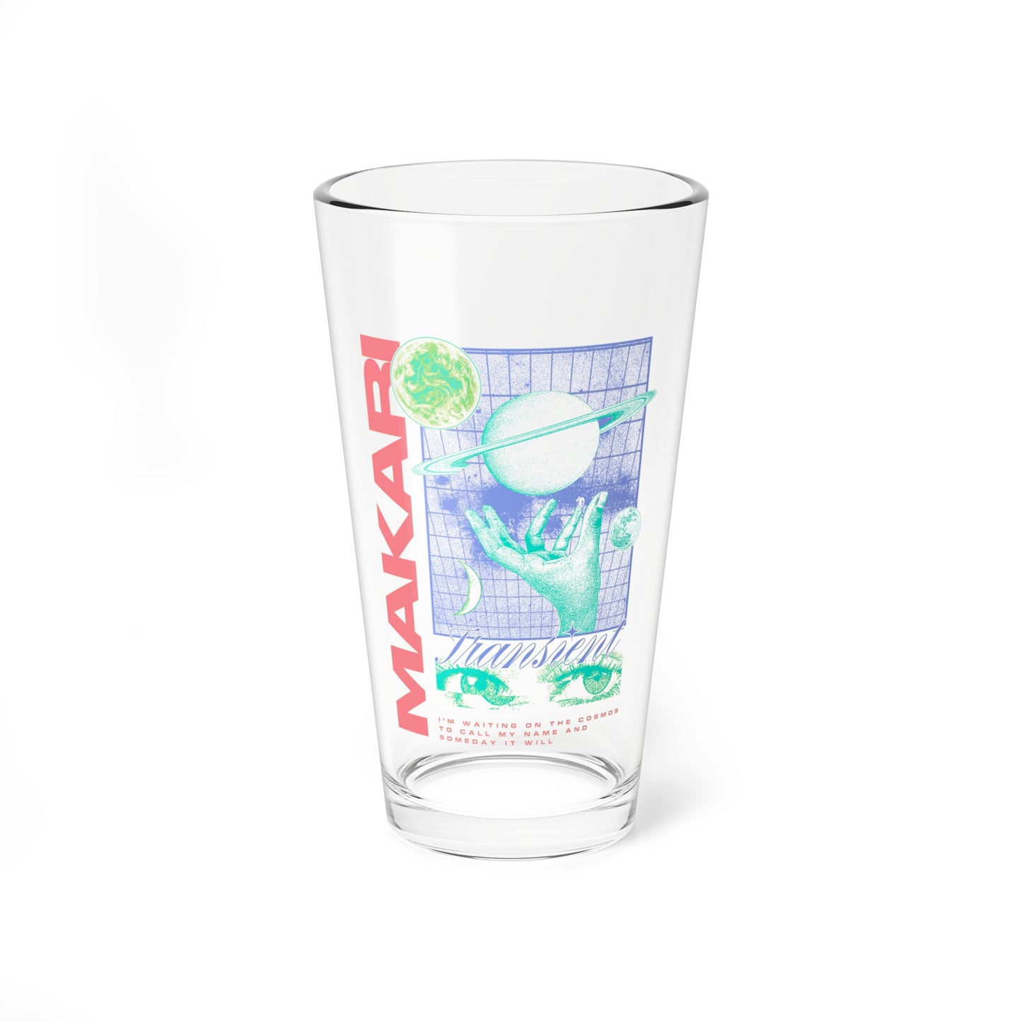 "Transient" Mixing Glass, 16oz