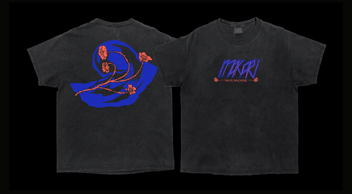 Flower + Wave t-shirt