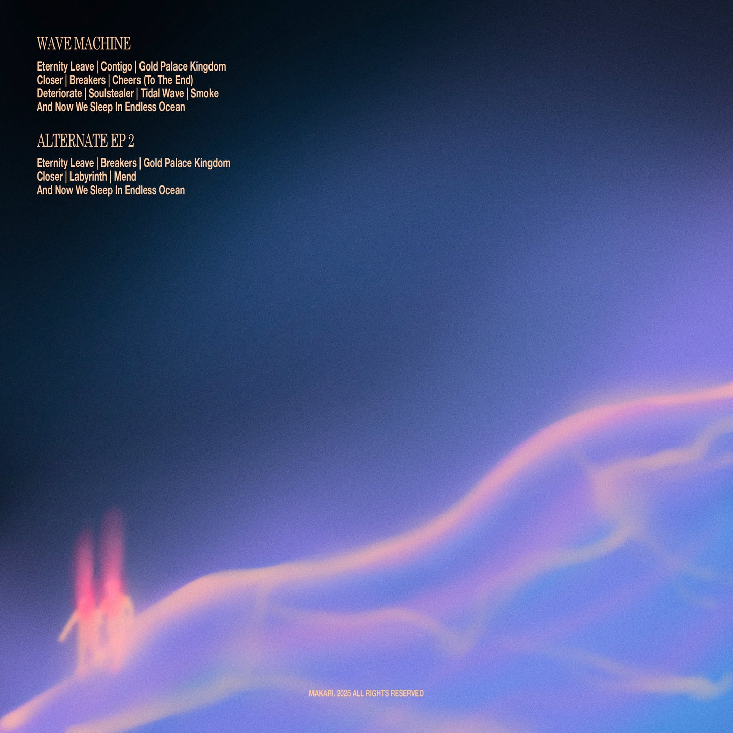 Wave Machine + Alternate EP 2 Deluxe Double Vinyl + Poster