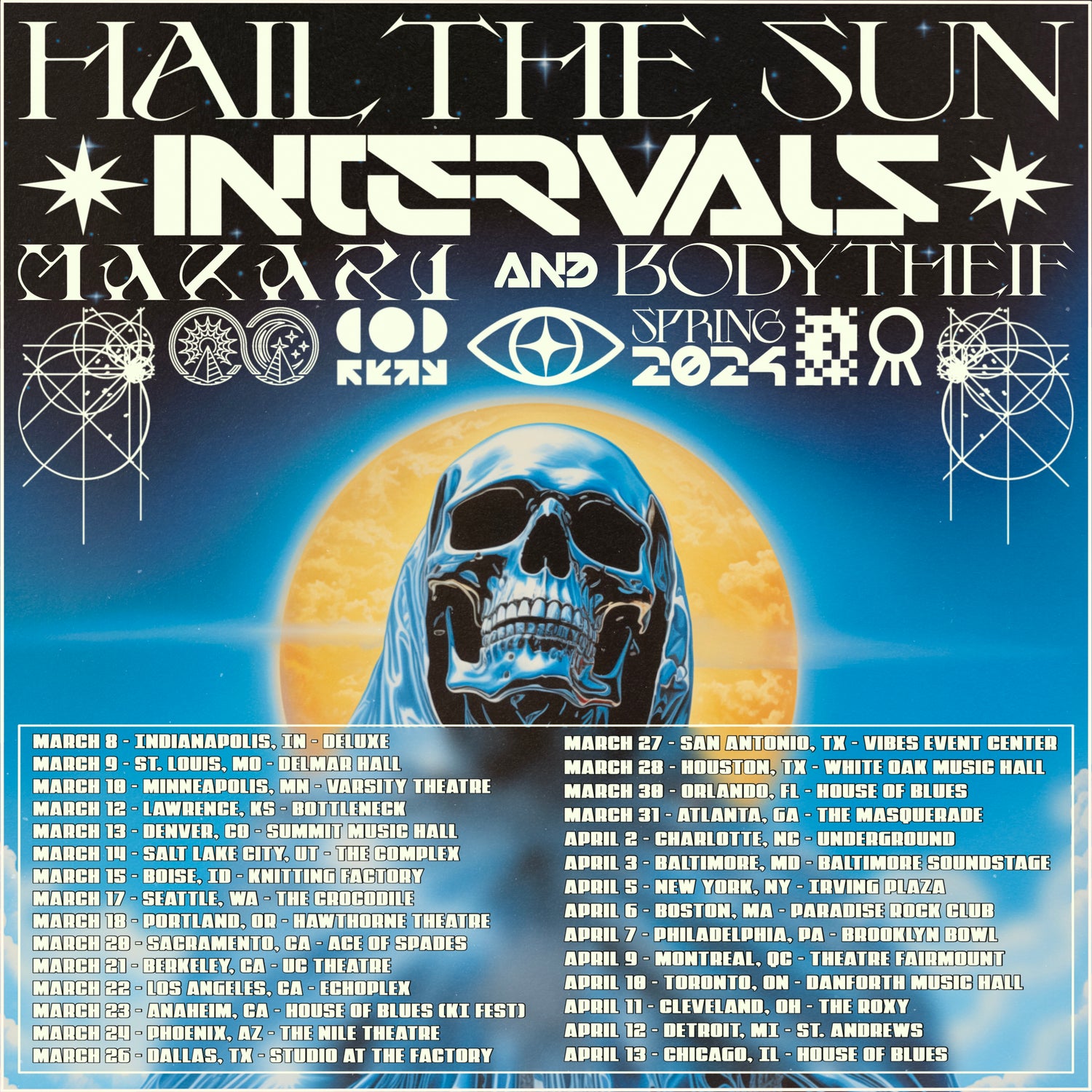 hail to the sun tour